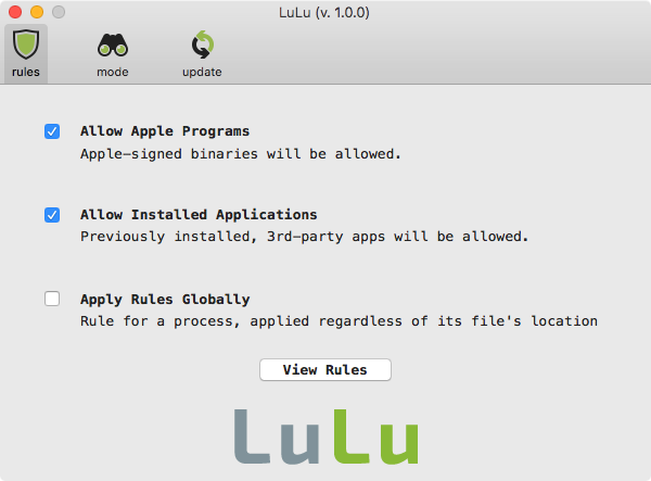 macOS: Lulu