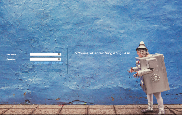 My vCenter Web Client Customization