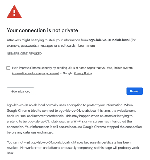 macOS: Catalina Chrome Self-signed Certificate Issues