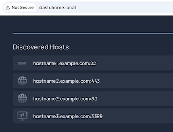 phpIPAM to Homepage