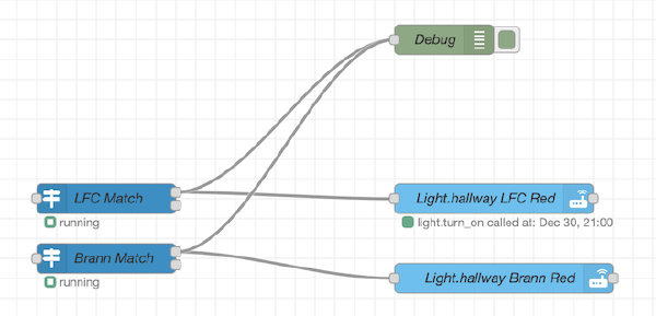 How I Use Home Assistant: Part 2 — Light Color Changes for Calendar Based Events with Node-RED