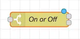 On or Off switch node in Node-RED
