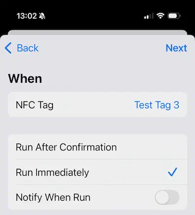 iOS Shotcuts