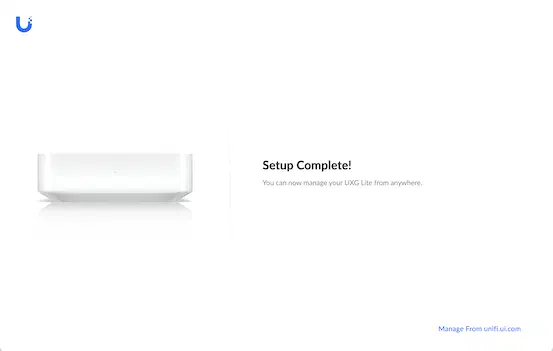 UXG-Lite Connected