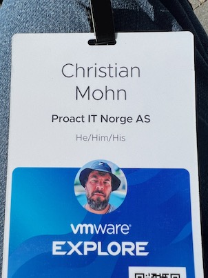 VMware Explore 2022 Badge