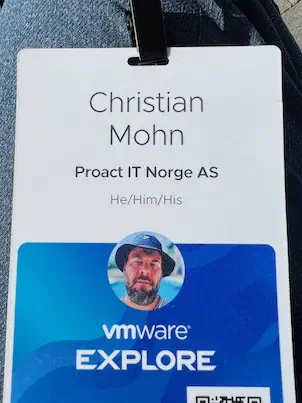 VMware Explore 2022 Badge