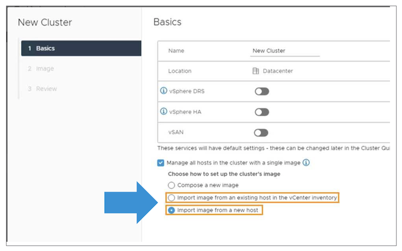 LCM Extract an image from an existing host