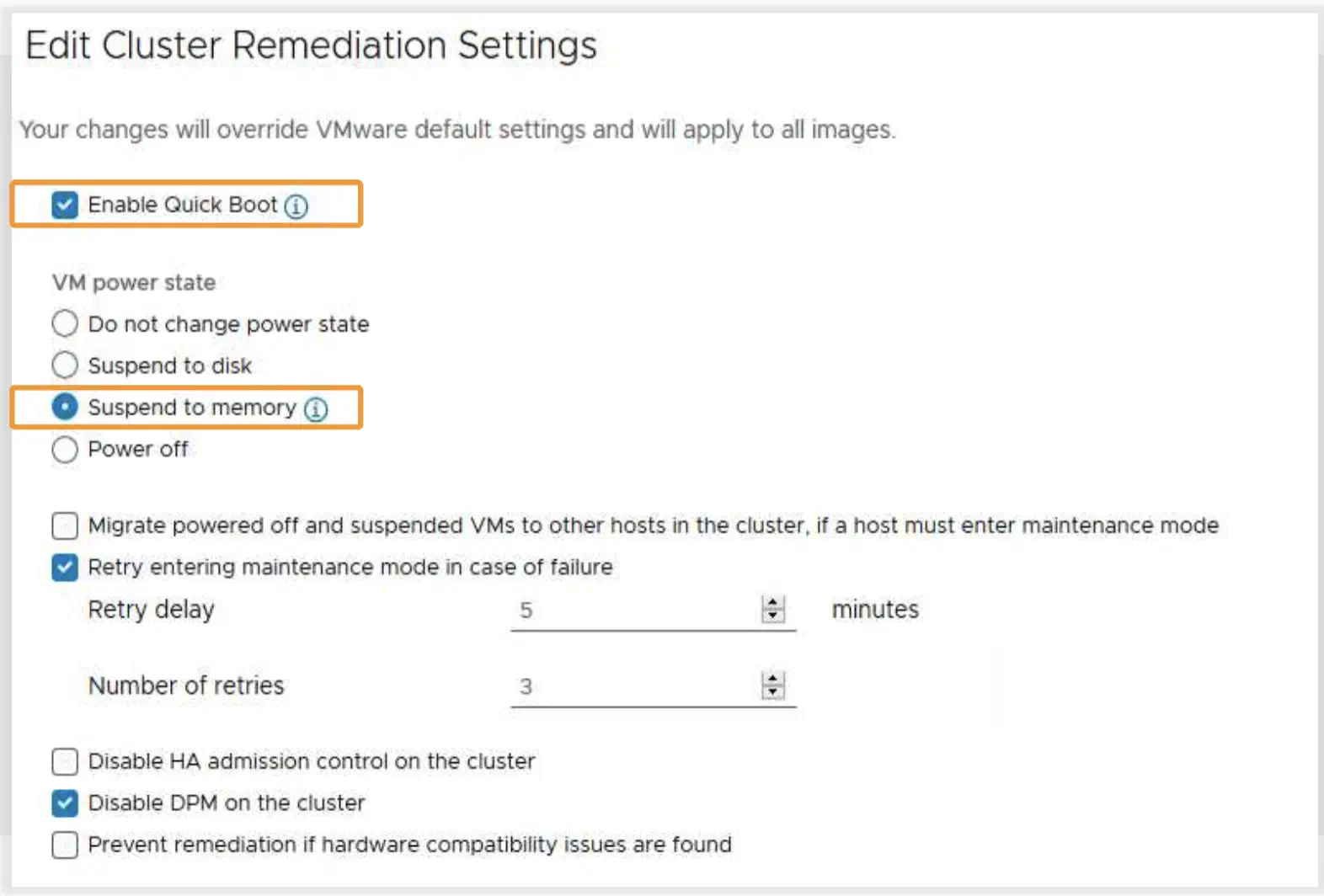 ESXi Suspend-to-Memory