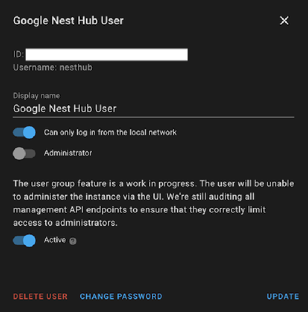 Casting Home Assistant Dashboards to Google Nest Hub 2nd Gen